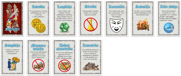 Notikumu kārtis