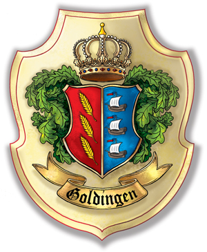 Goldingen Karalistes ģerbonis